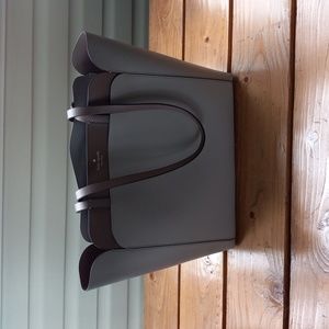 2 tone Purple Kate spade tote